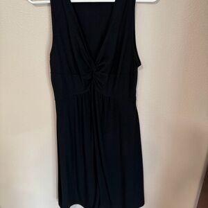 Elegant Black Sleeveless Dress